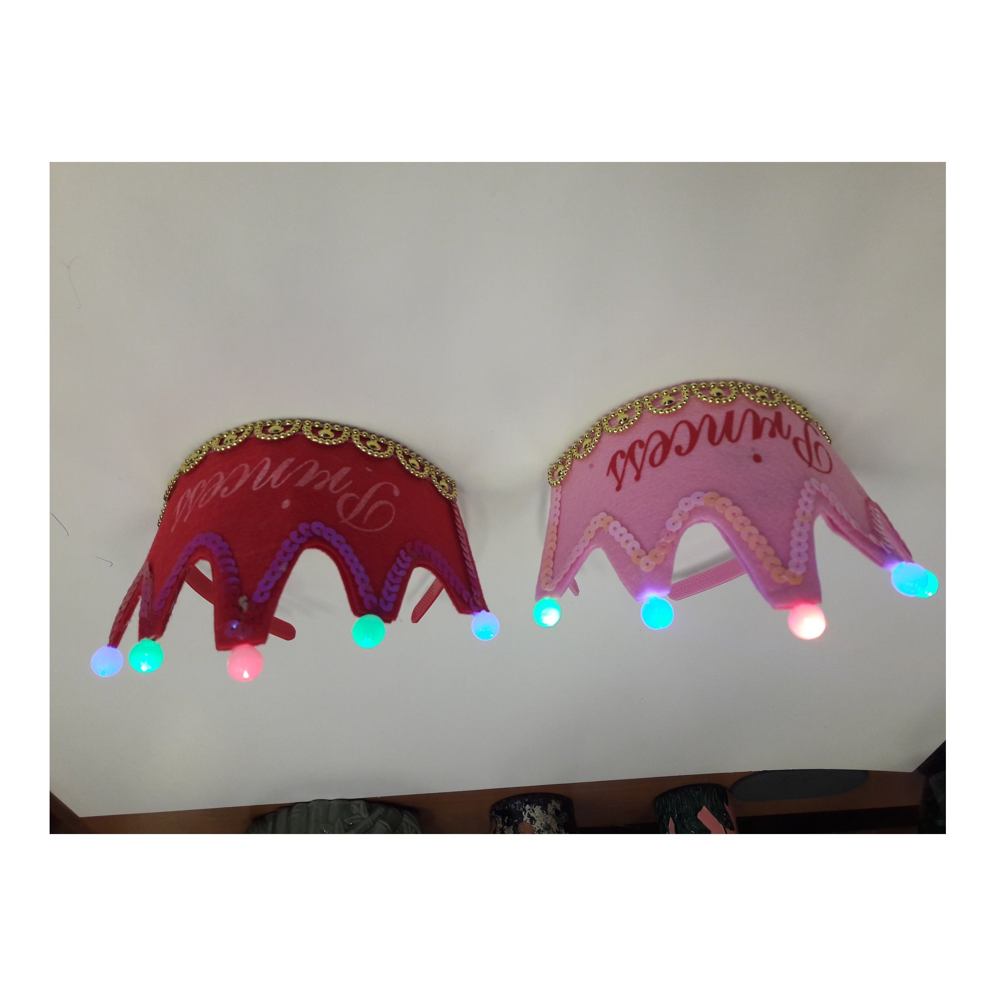 (c) LED Princess Crown
